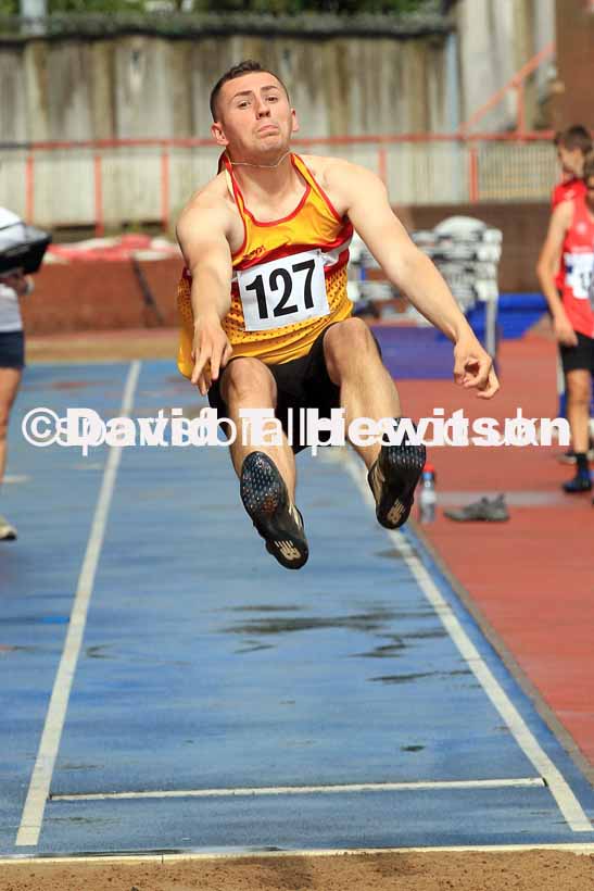 Long jump, 2023 Gateshead Tartan Games.  Photo: David T. Hewitson/Sports for All Pics